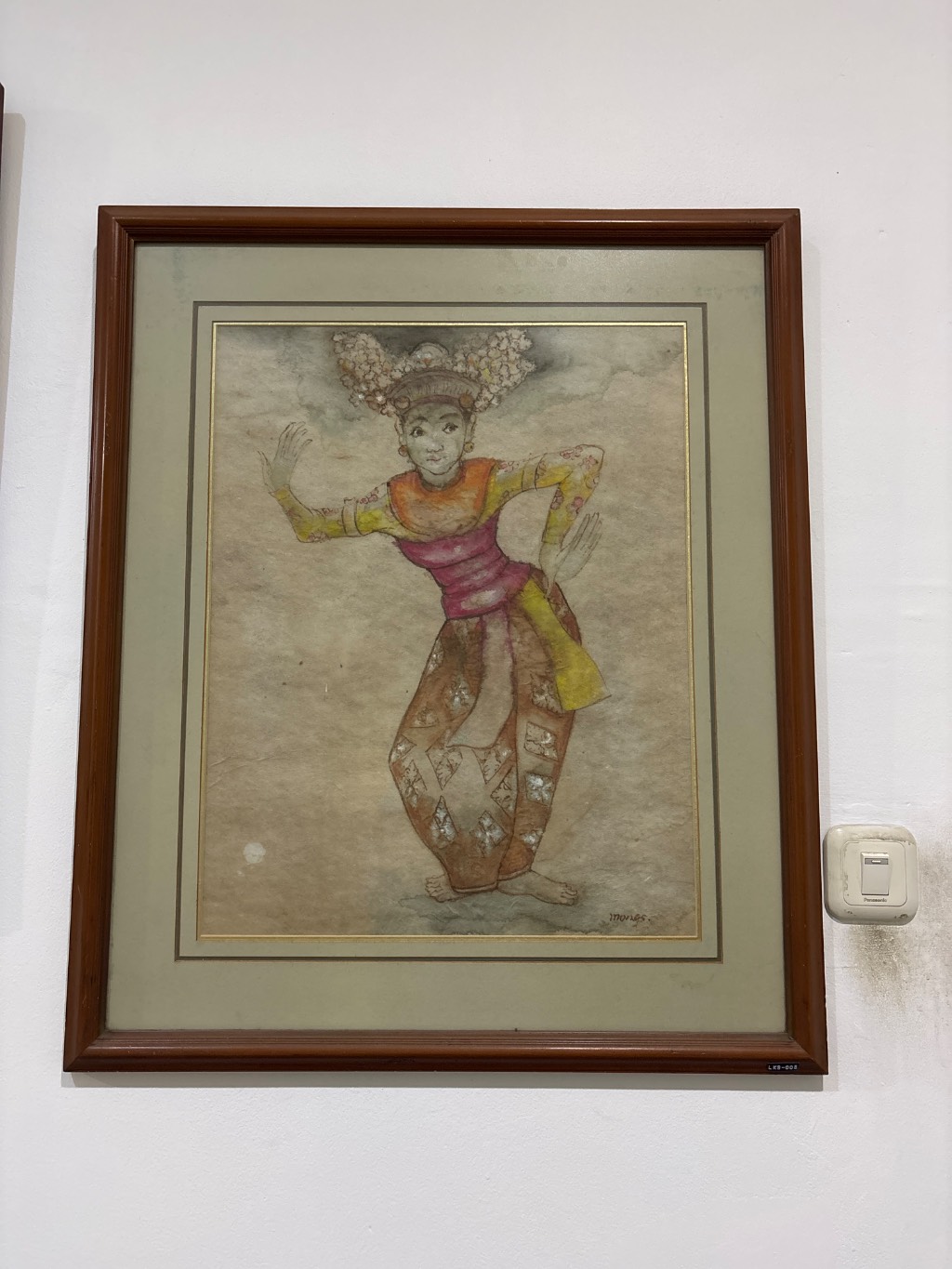 Lukisan tari Bali 2